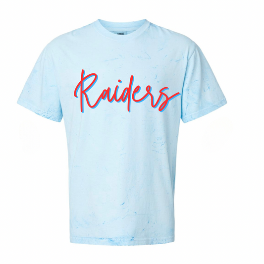 Raiders Colorblast Comfort Colors Shirt