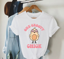 Load image into Gallery viewer, One Groovy Chick Comfort Colors T-Shirt
