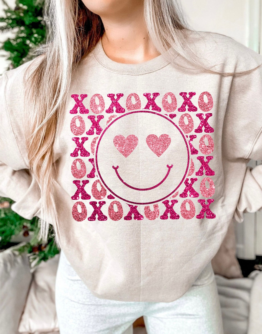 XOXO smiley Sweatshirt