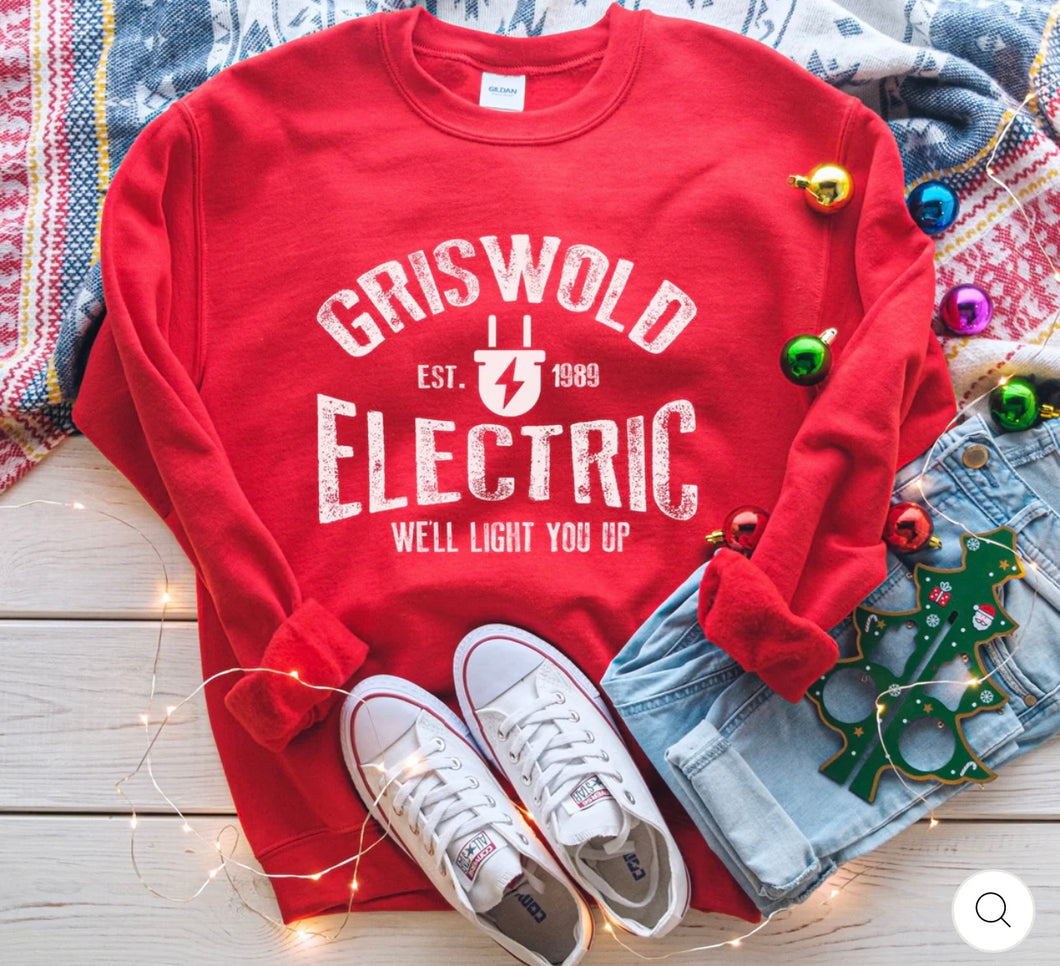 Griswold electric tshirt or sweatshirt