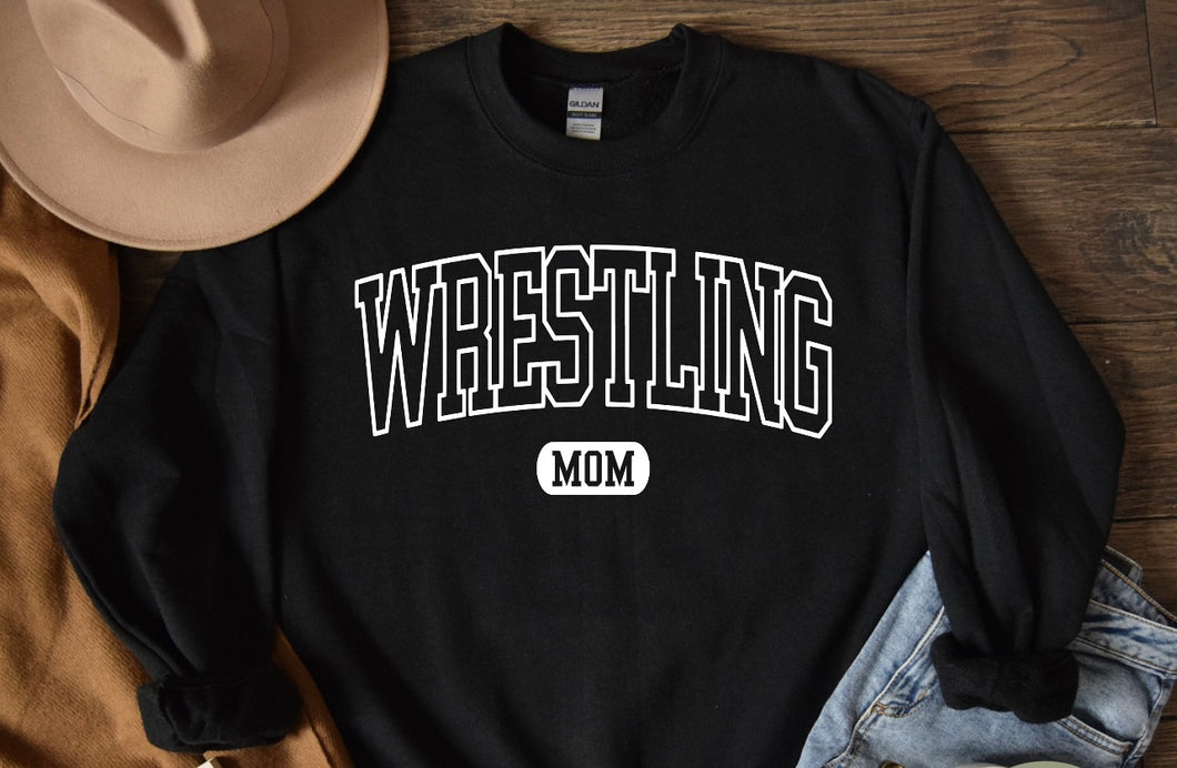Wrestling Mom T-Shirt or Sweatshirt