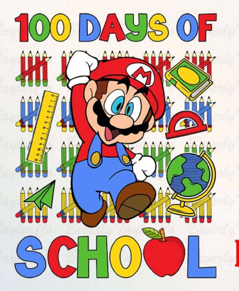 100 Days of School, Mario