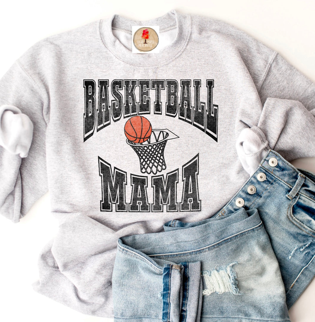 Basketball Mama T-Shirt or Sweatshirt
