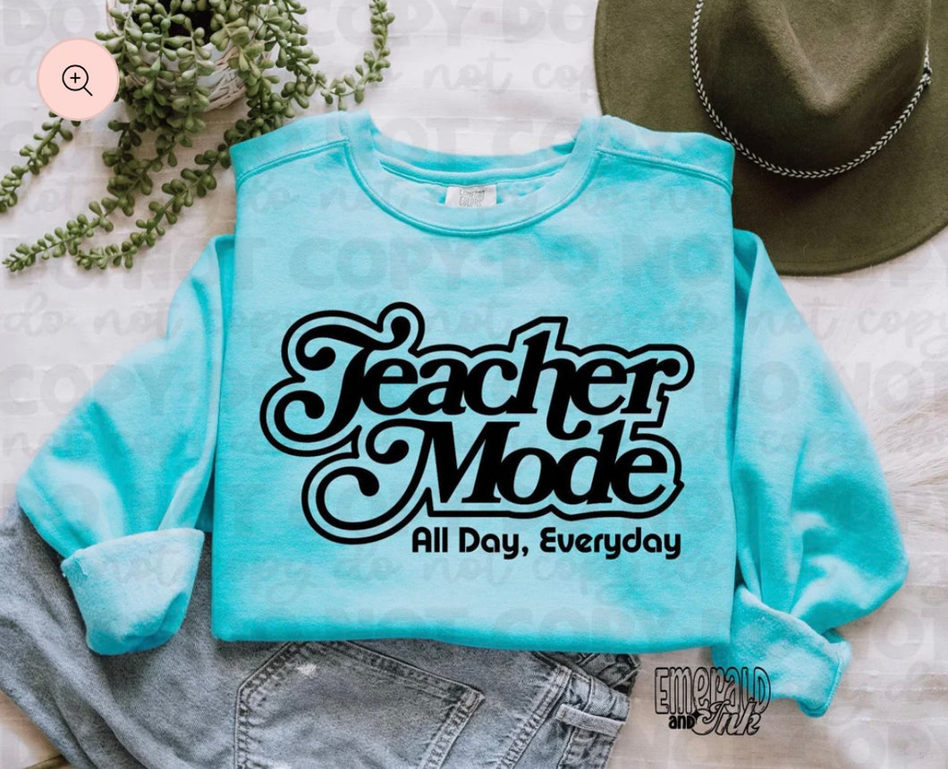 Teacher Mode Sweatshirt