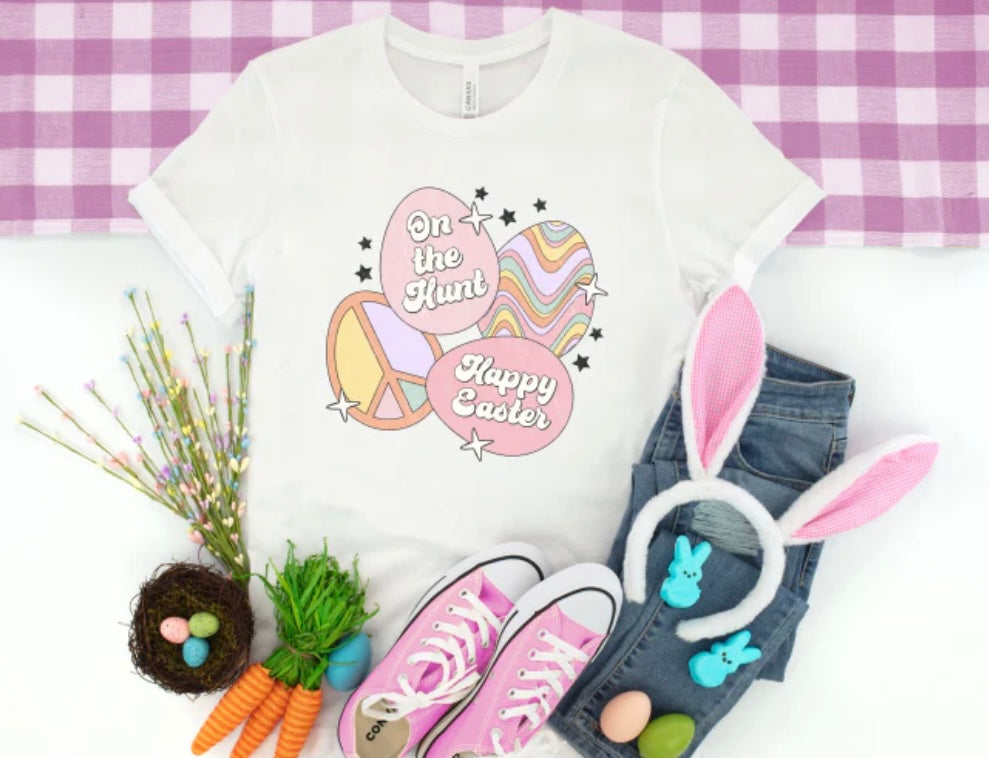 Easter Eggs Comfort Colors T-Shirt