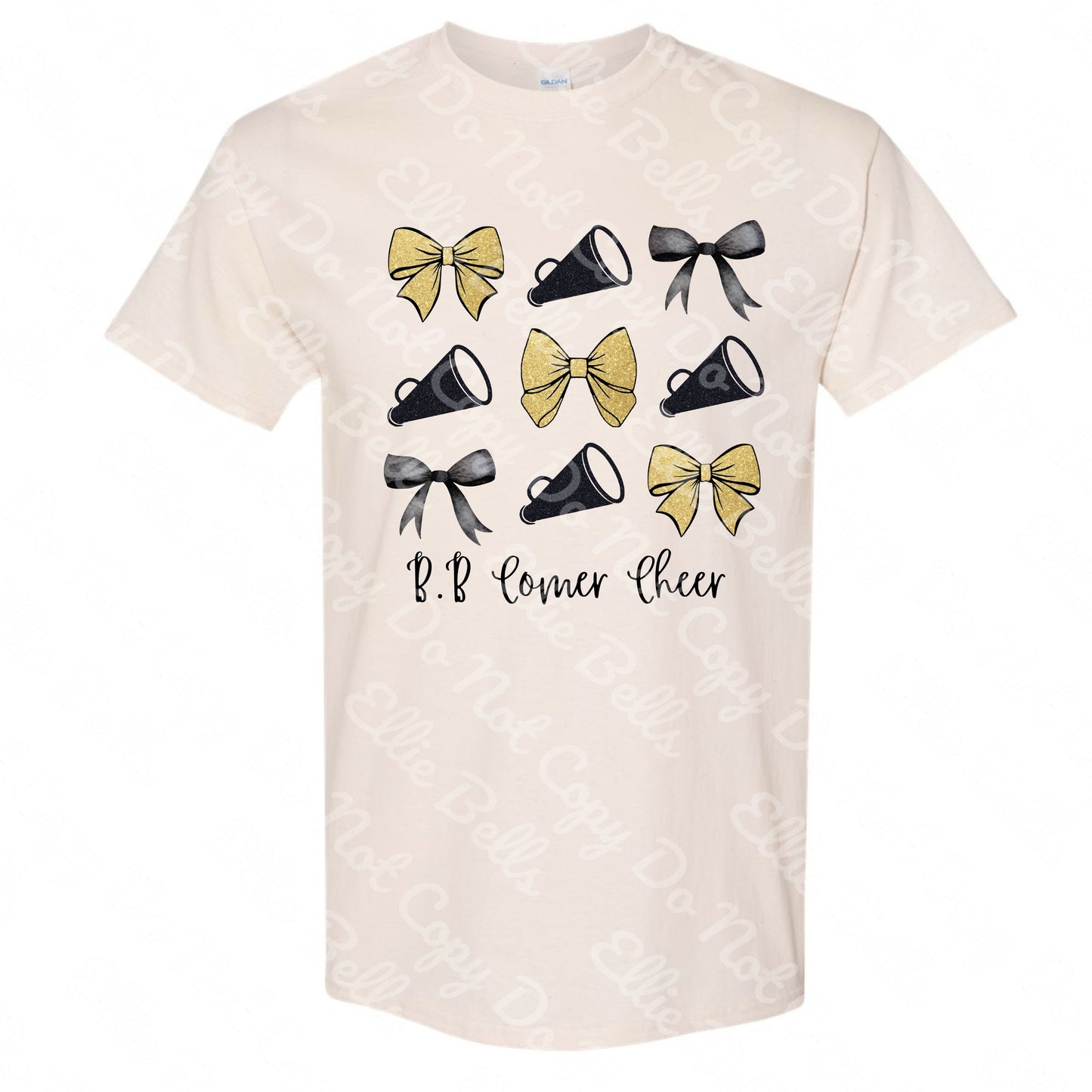 BB Comer Cheer Bow Shirt