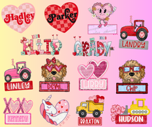 Load image into Gallery viewer, Kids 2 for $26 Valentine Shirts
