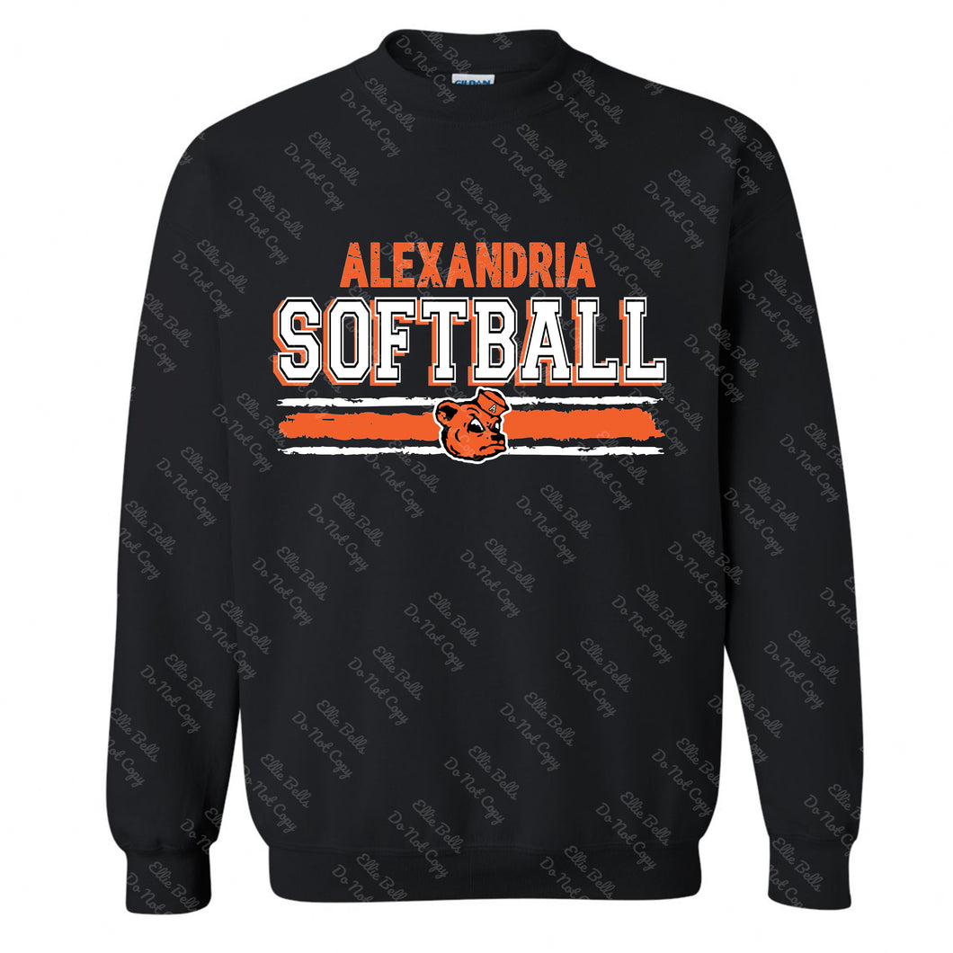 Alexandria Softball T-Shirt or Sweatshirt