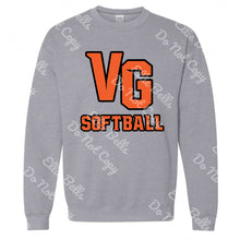 Load image into Gallery viewer, Valley Girls VG softball Shirt or Sweatshirt
