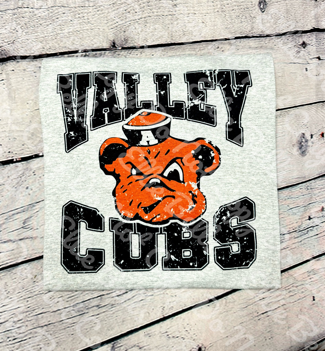 Valley Cubs with vintage Cubby t-shirt or Sweatshirt