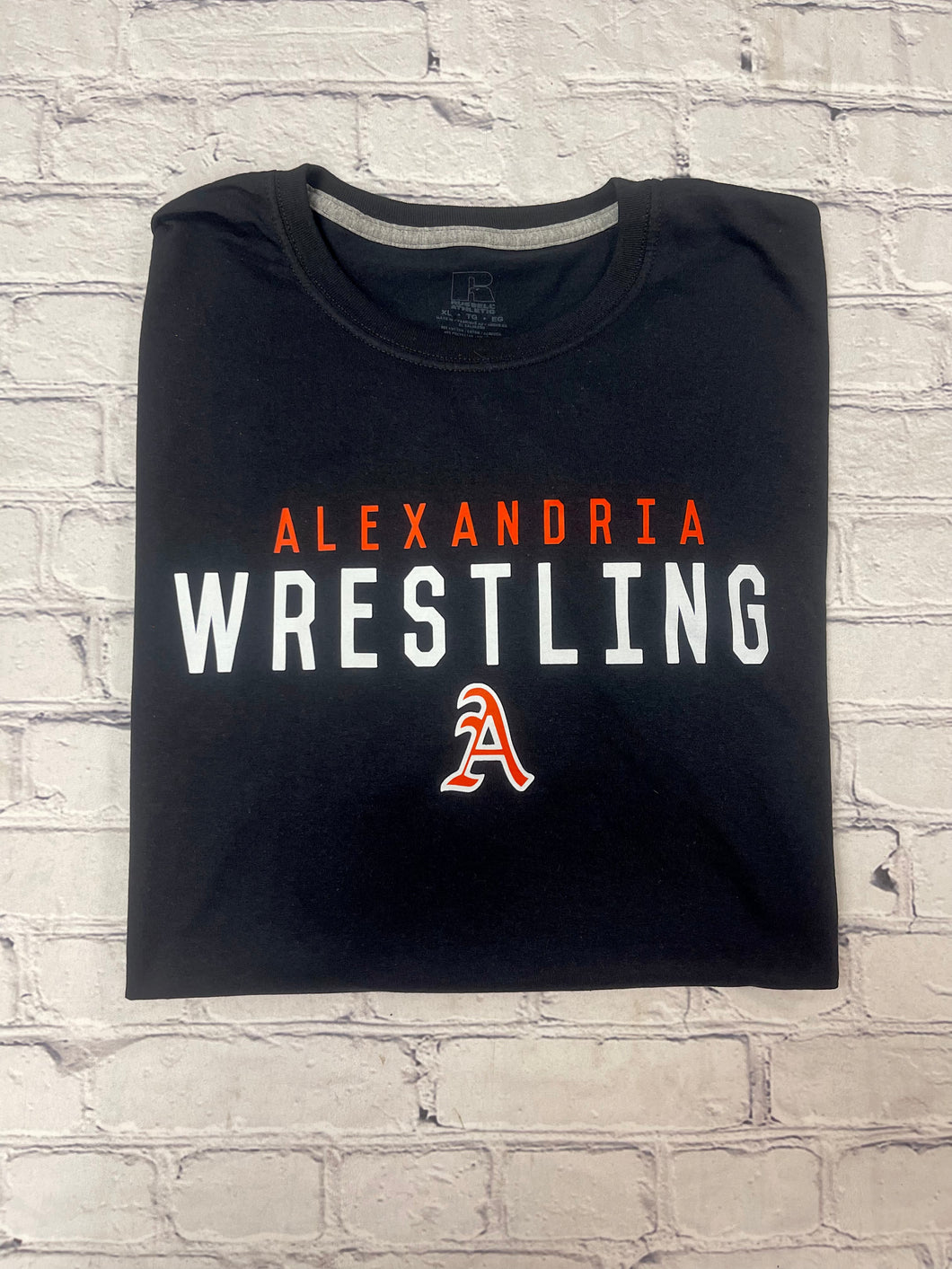 Alexandria Wrestling Black T-Shirt