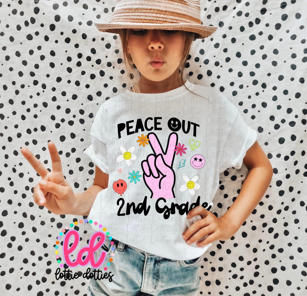 Peace Out Grade Shirt