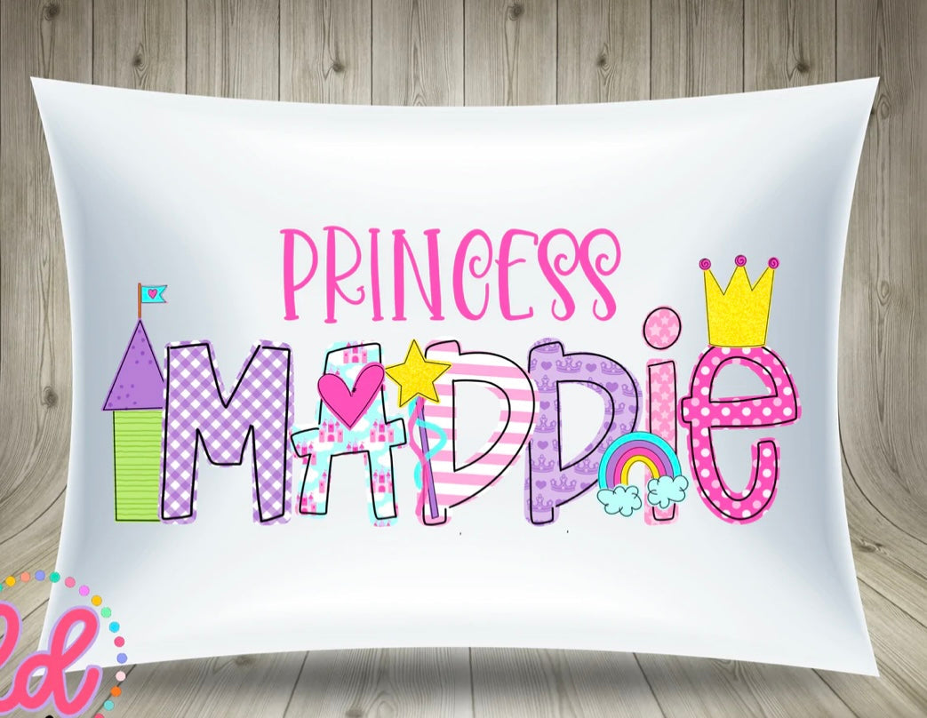 Personalized pillowcases- Girl Designs