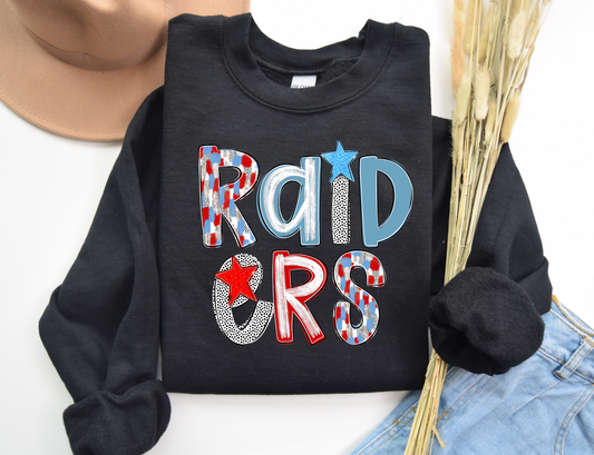 Raiders T-Shirt or Sweatshirt