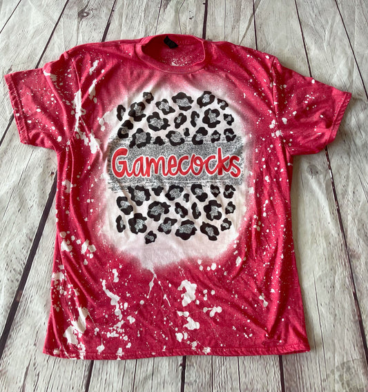 Gamecocks Bleached T-Shirt OR sweatshirt- Adult