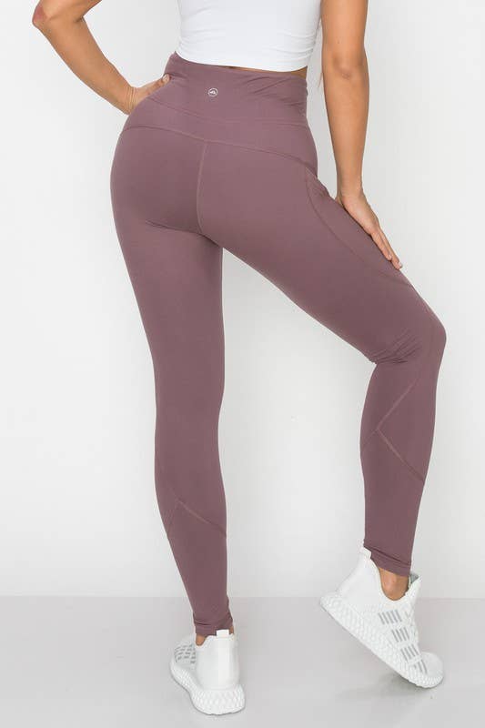 High Waist Yoga leggings With Side Pockets