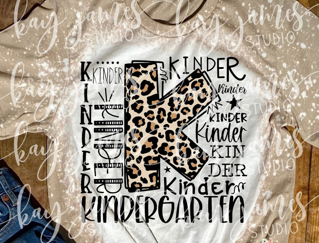 Bleached Cheetah Grade Shirt