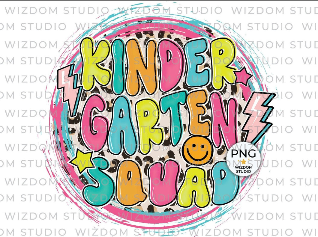 Kindergarten squad shirt