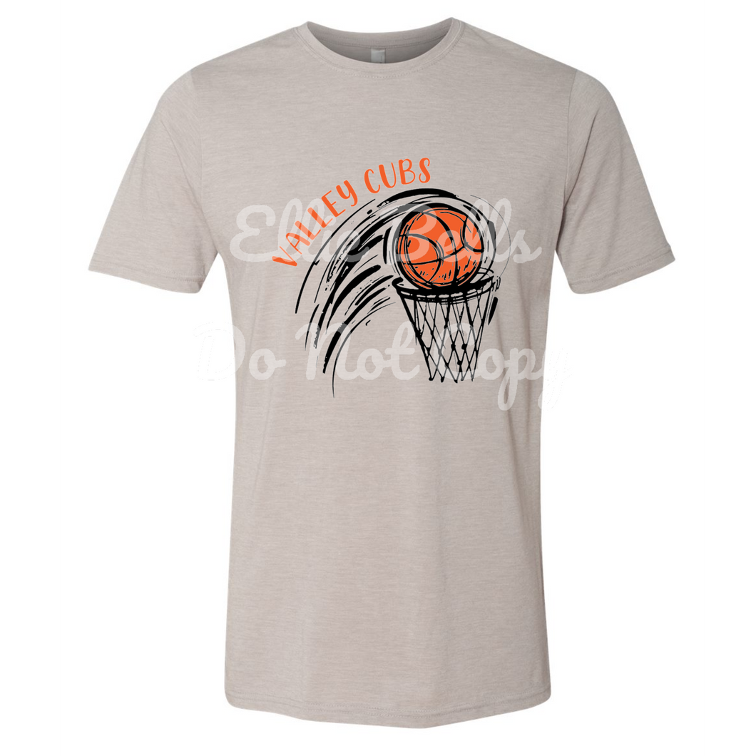 Valley Cubs Basketball T-Shirt or Sweatshirt