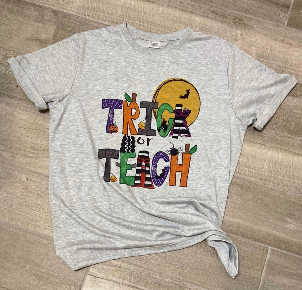 Trick or teach shirt