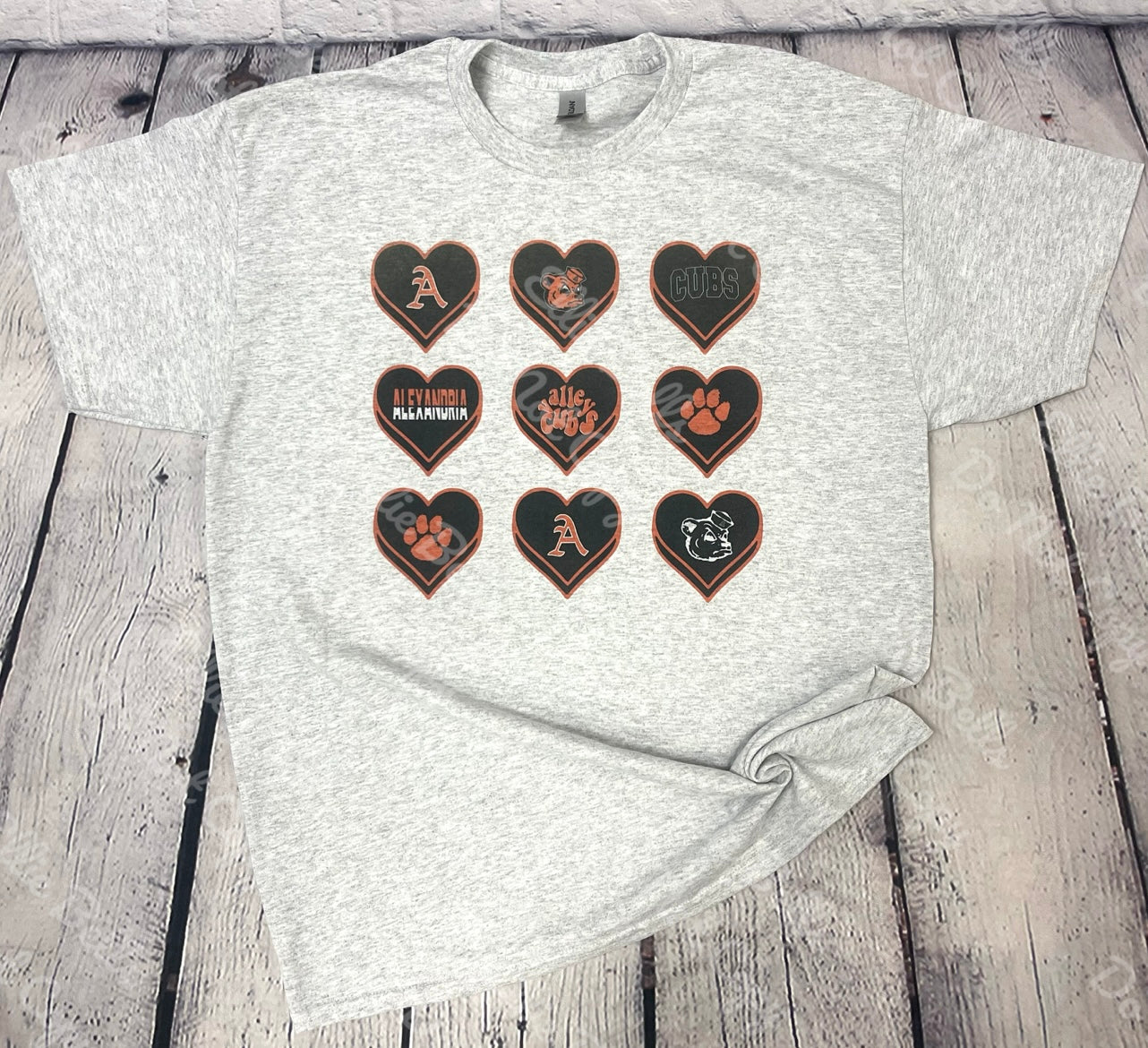 Alexandria Hearts T-Shirt or Sweatshirt