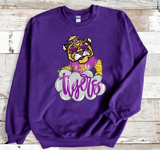 Boujee mascot LSU Tigers t-shirt or sweatshirt