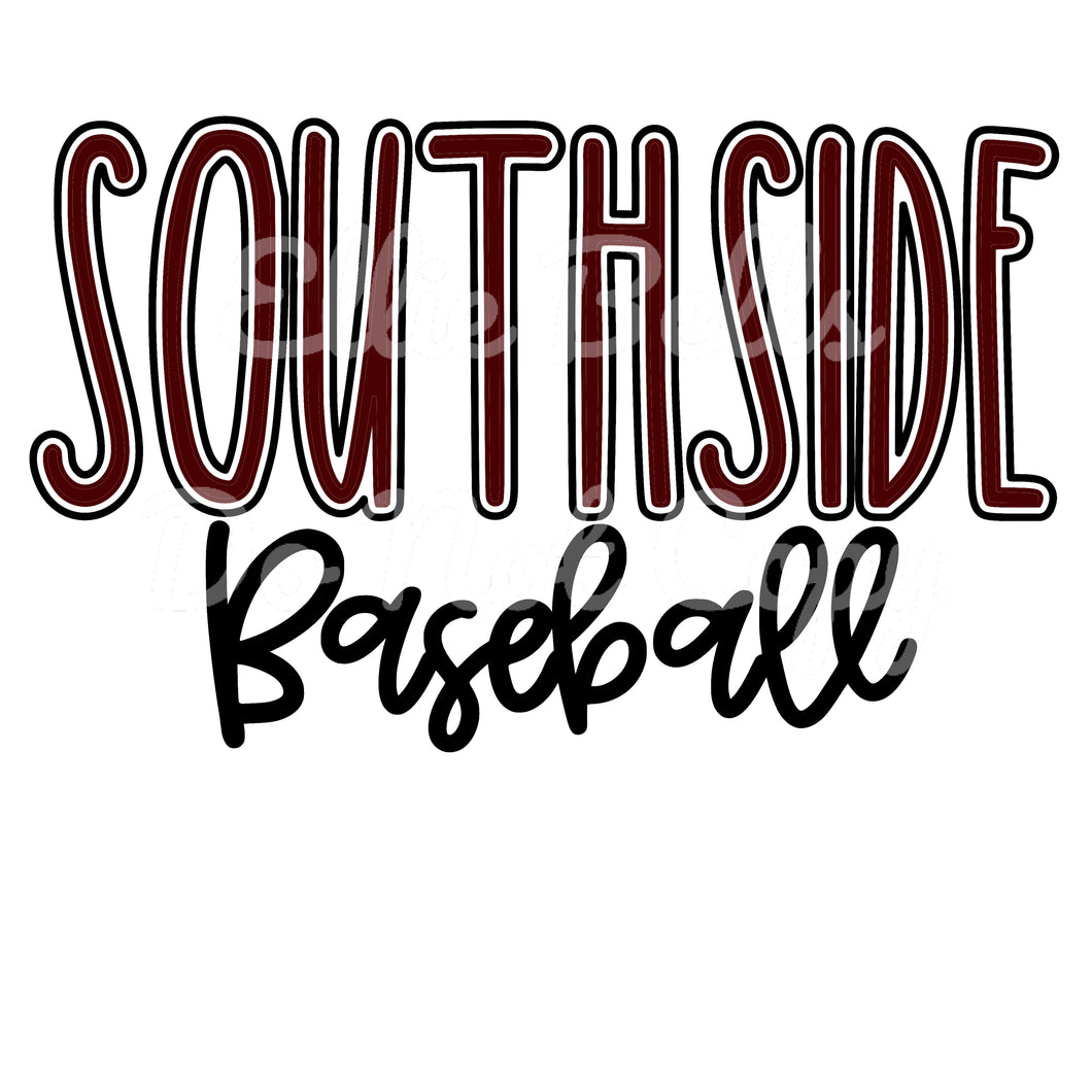 Southside Baseball T-Shirt or Sweatshirt