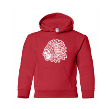 Load image into Gallery viewer, Dry Fit Ohatchee Indians or Indian Hoodie

