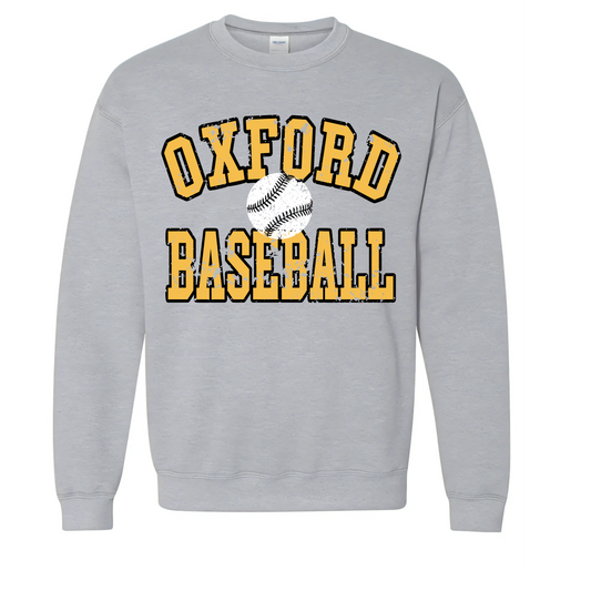 Oxford Baseball T-Shirt or Sweatshirt