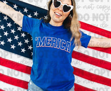 Load image into Gallery viewer, Merica Puff Print on Bella Canvas T-Shirts
