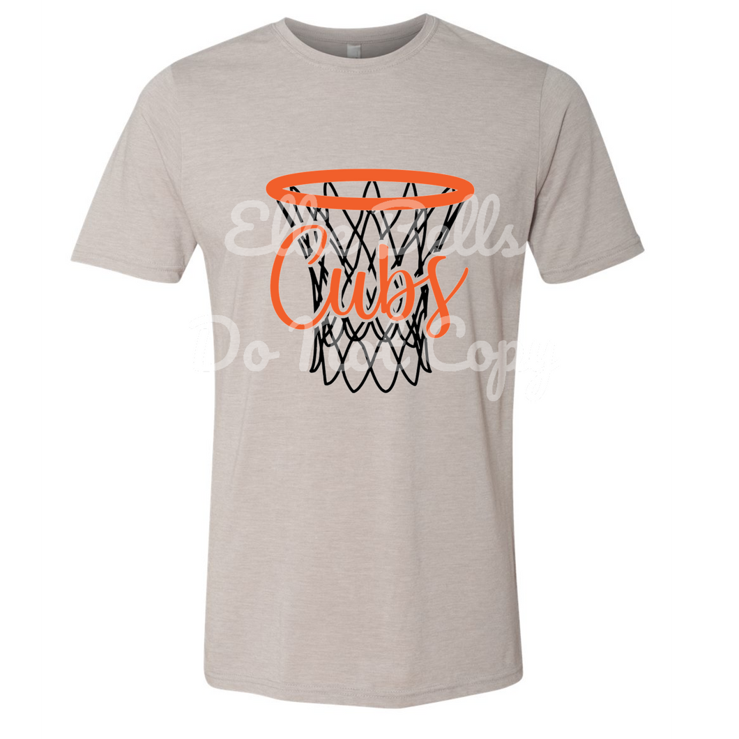 Cubs Basketball Hoop T-Shirt or Sweatshirt