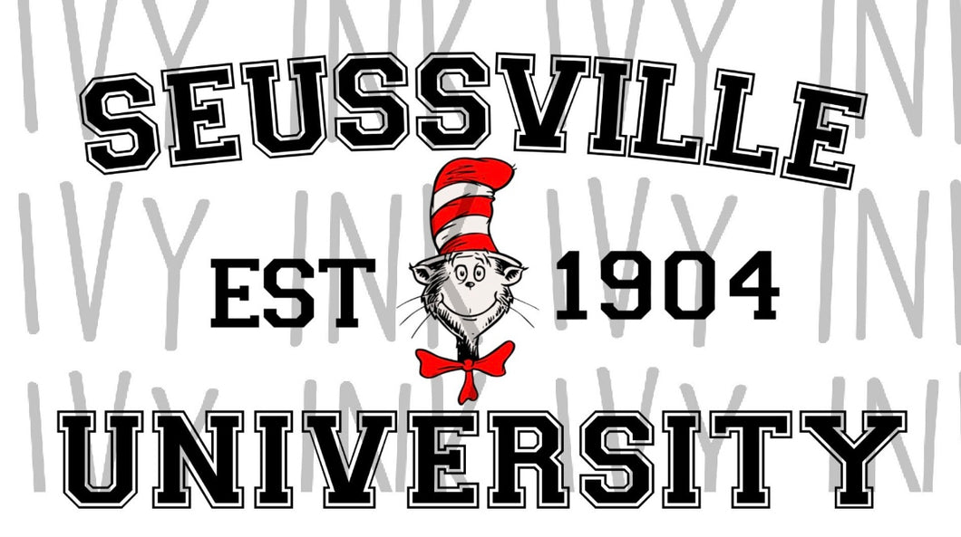 Seussville University Shirt