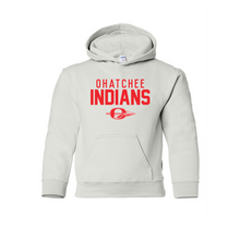 Load image into Gallery viewer, Dry Fit Ohatchee Indians or Indian Hoodie
