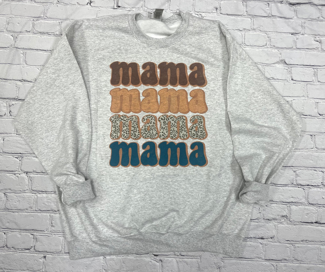 Mama Fall Retro Sweatshirt